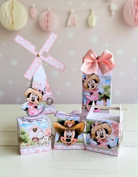 Minnie Fazendinha Arquivo de Corte Studio e pdf