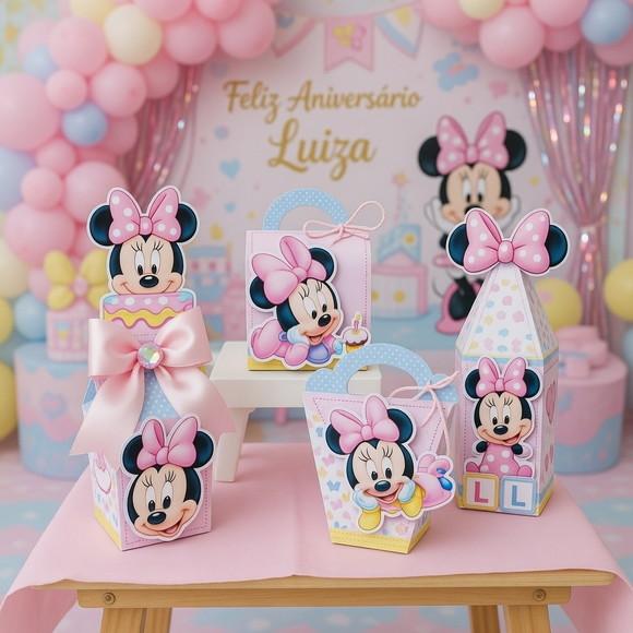 Minnie Baby Arquivo de Corte Digital Studio e pdf