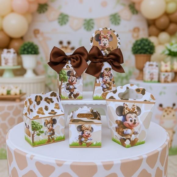 Minnie Safari Arquivo de Corte Studio e pdf