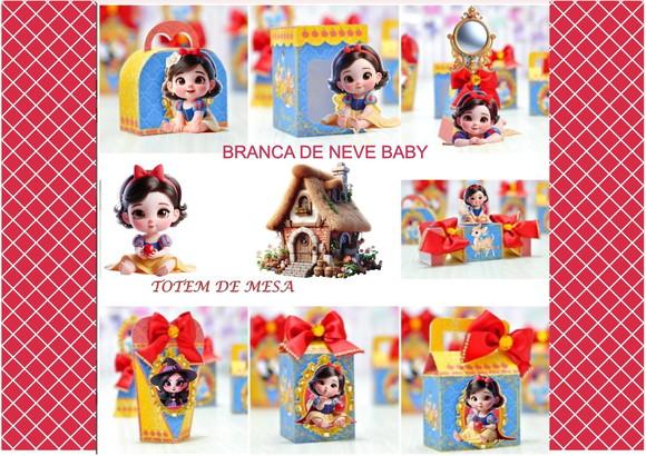 Branca de Neve Baby 2026 Arquivo de Corte Studio e pdf