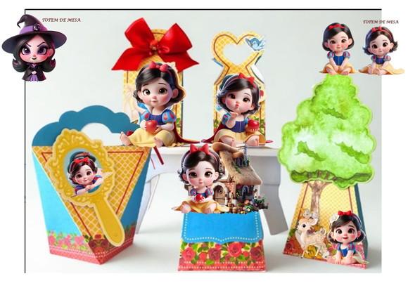 Branca de Neve Baby 2026 Arquivo de Corte Studio e pdf