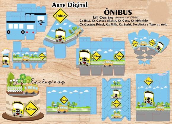 Onibus Arquivo Digital de Corte Studio