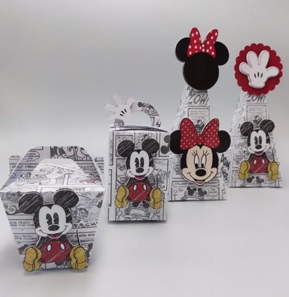Mickey e Minnie Arquivo de Corte Digital Studio