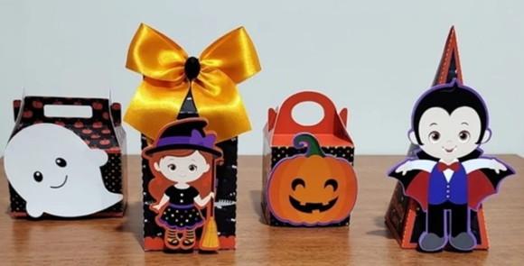 Halloween Luxo Arquivo de Corte Studio e pdf