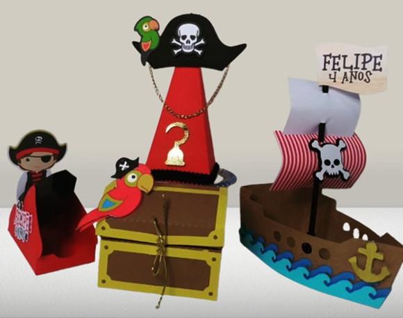 Piratas Arquivo de Corte Studio e pdf