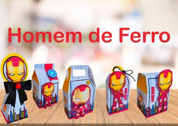 Arquivo Digital de Corte Studio Homem de Ferro Cute