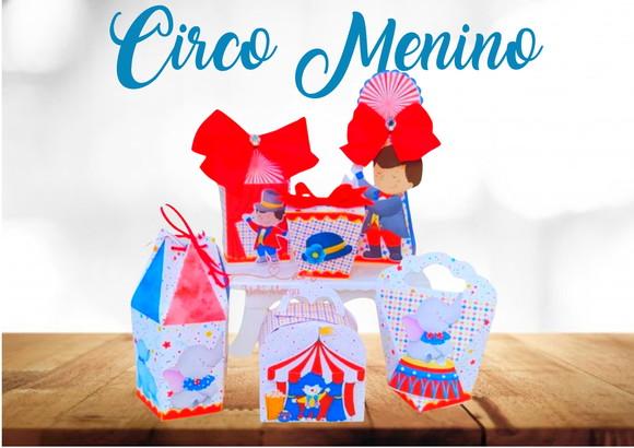 Arquivo Digital Studio Silhouette Circo Menino
