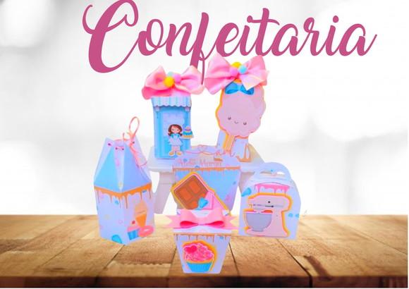 Arquivo Digital Studio Silhouette Confeitaria Linda