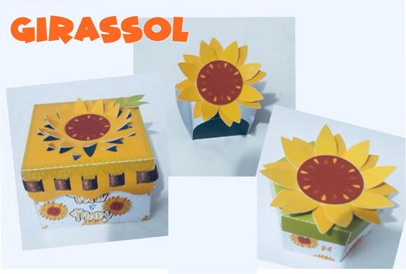Arquivo Digital Silhouette Sunshine Girassol