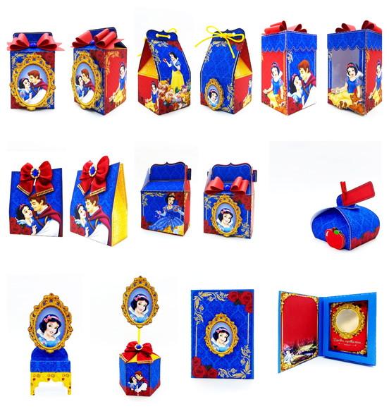 Arquivo Digital Silhouete Branca de Neve Luxo
