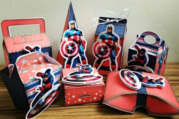 Arquivo Digital Silhouette Capitão America Luxo