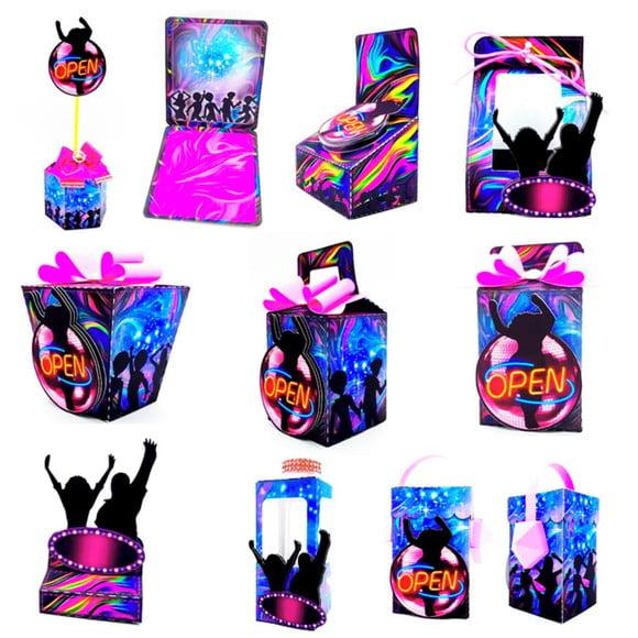 Arquivo Silhouette Balada Neon Luxo