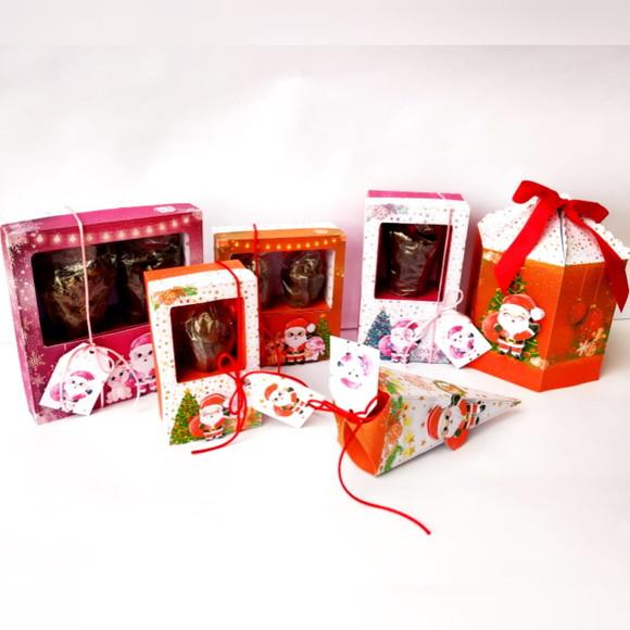Arquivo Digital Silhouete CAIXA NATAL LUXO