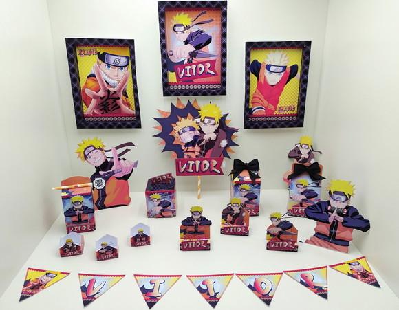 Arquivo Digital Silhouete NARUTO FESTA EM CASA