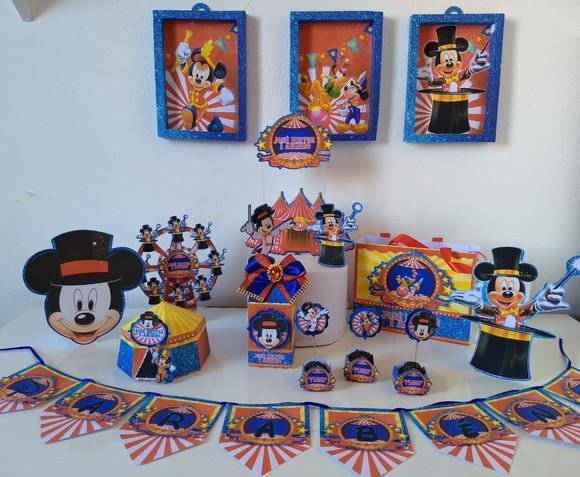 Arquivo Digital Silhouete CIRCO MICKEY FESTA EM CASA