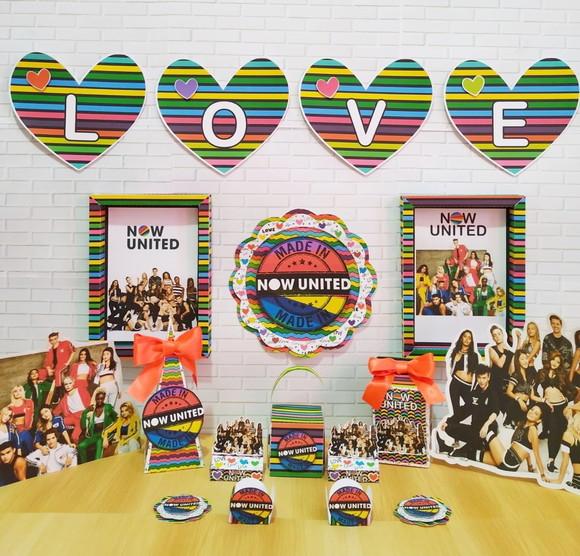 Arquivo Digital Silhouete NOW UNITED FESTA EM CASA