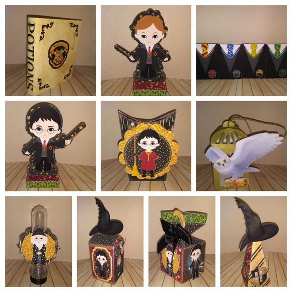 Arquivo Digital Silhouete HARRY POTTER LUXO
