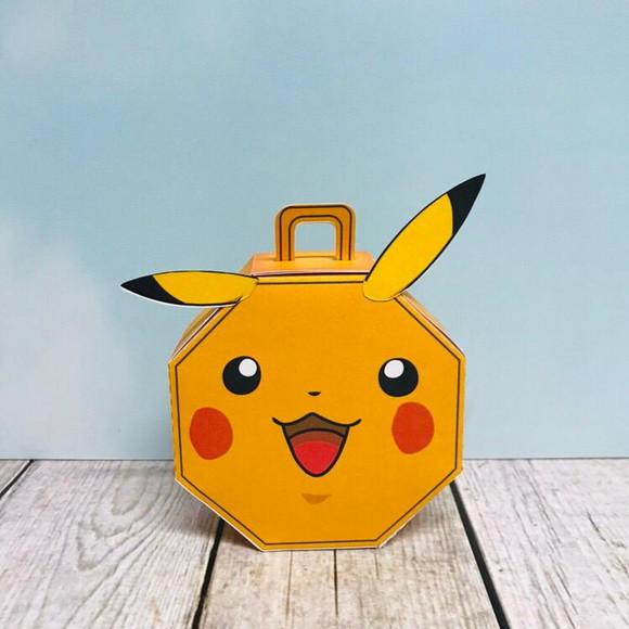 Arquivo Silhouette Caixa Picachu