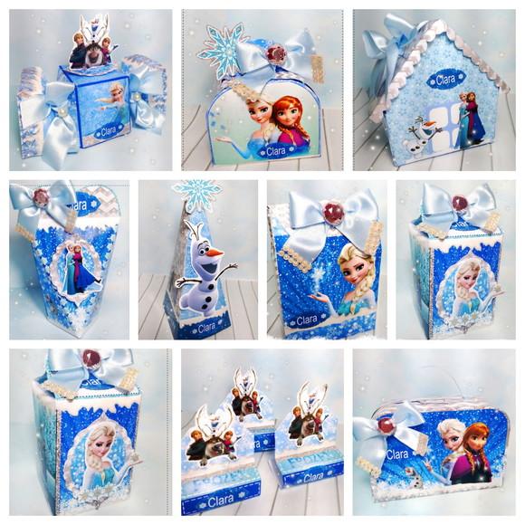Arquivo Digital silhouette FESTA FROZEN LUXO