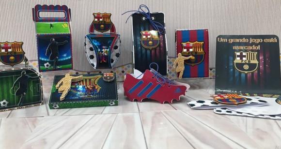 Arquivo Digital Silhouete FUTEBOL BARCELONA LUXO 2019