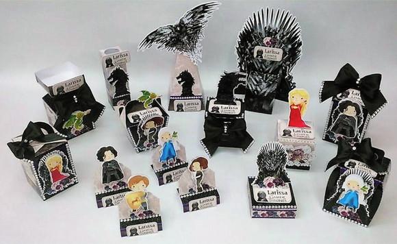 Arquivo Digital SILHOUETTE GAME OF THRONE LUXO