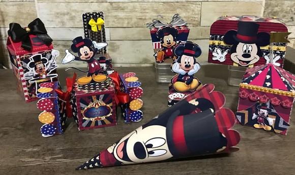 Arquivo Digital Silhouete CIRCO MICKEY LUXO