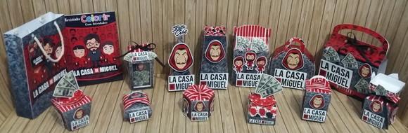 Arquivo Digital La Casa de Papel Luxo