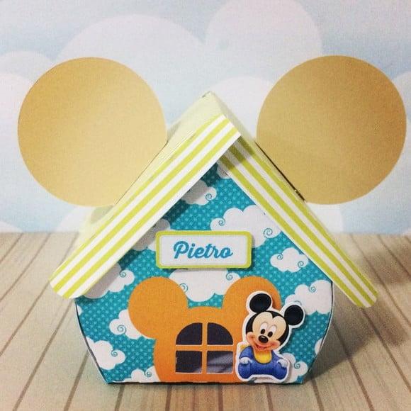 Arquivo Digital Silhouette Casinha MICKEY BABY 2018