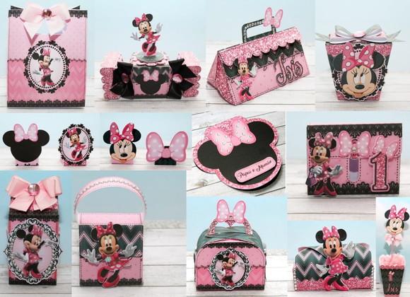 Arquivo Digital Silhouete MINNIE ROSA LUXO