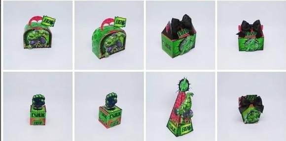 Arquivo Digital Silhouette Hulk