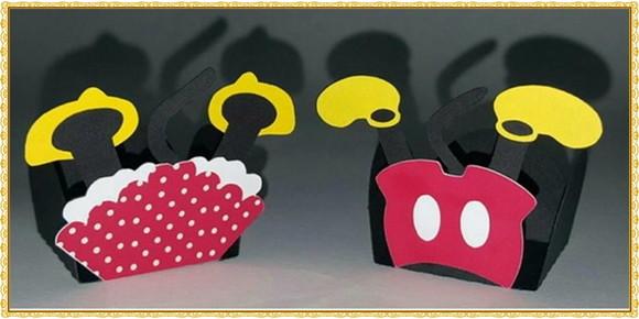 Kit Digital Arquivo Silhouette Forminha Mickey e Minnie