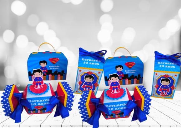 Arquivo Digital Silhouette Super Man Cute