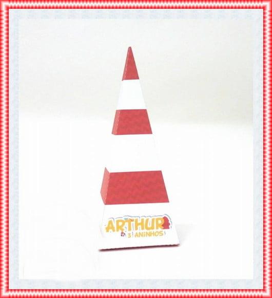 Arquivo Digital Silhouette Cone de Transito