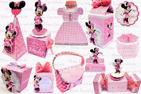 Arquivo Digital Silhouette Minnie Rosa 2