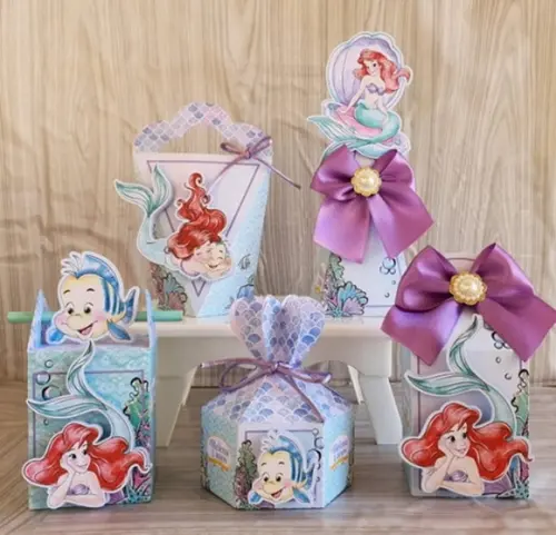 Ariel a Pequena Sereia Arquivo de Corte Studio e pdf