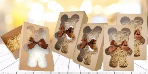 Arquivo Digital Silhouette Caixa para Doces Ursinho Páscoa