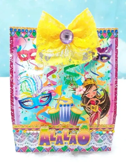 ARQUIVO DIGITAL SILHOUETTE CARNAVAL LUXO