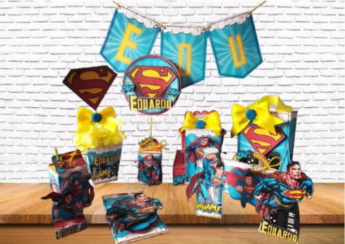 ARQUIVO DIGITAL SILHOUETTE FESTA SUPER HOMEM LUXO