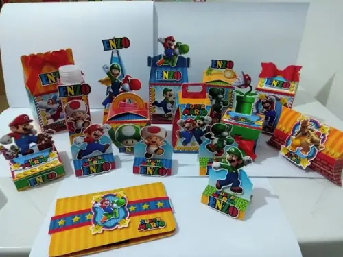Arquivo Digital Silhouette Festa Super Mario