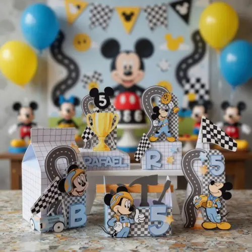 Mickey Piloto Arquivo de Corte Digital Studio e pdf