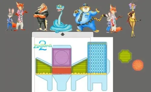 Zootopia 2 2026 Arquivo de Corte Studio e pdf
