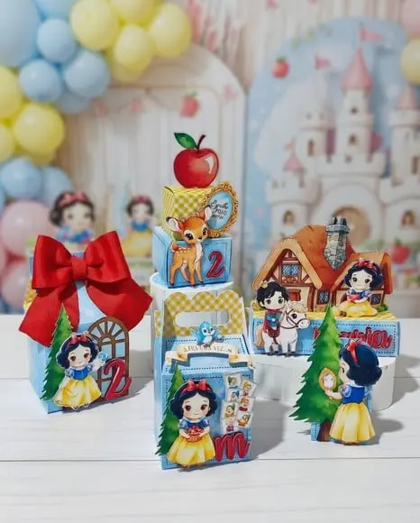 Branca de Neve Baby Arquivo de Corte Studio e pdf