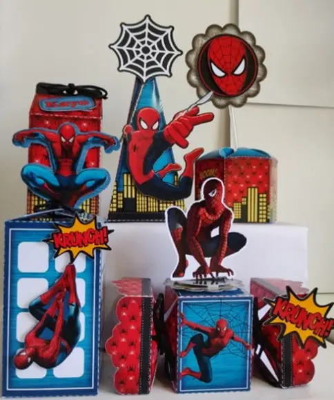 Homem Aranha Arquivo Digital de Corte Studio e pdf