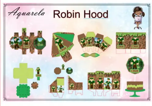 Robin Hood Arquivo Digital de Corte Studio