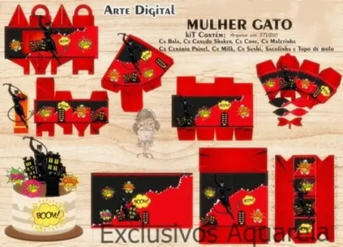 Mulher Gato Arquivo Digital de Corte Studio
