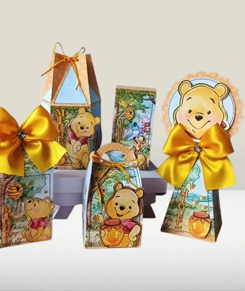 Ursinho Pooh Arquivo de Corte Studio e pdf
