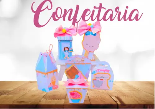 Arquivo Digital Studio Silhouette Confeitaria Linda