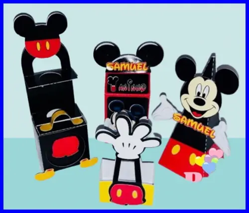 Arquivo de Corte Silhouette Mickey Luxo