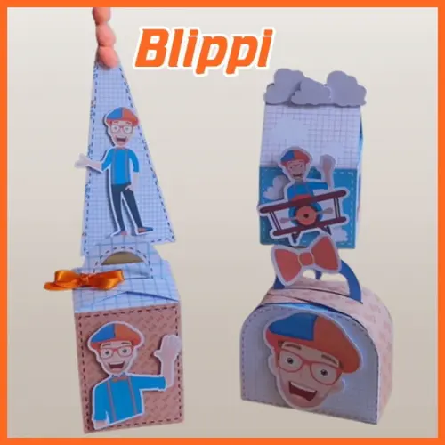 Arquivo Digital Silhouette Blippi Luxo