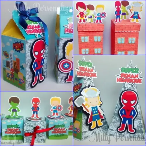 Arquivo Digital Silhouette Vingadores Cute